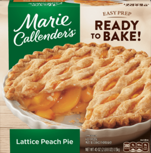 Marie Callenders Lattice Peach Pie