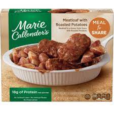 Marie Callenders Meatloaf with Roasted Potatoes