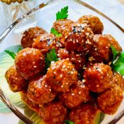 Chef Jamie Korean Glazed Meatballs