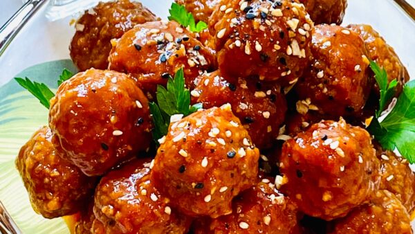 Chef Jamie Korean Glazed Meatballs