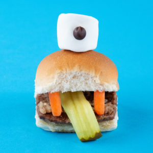 White Castle Halloween Slider Monster