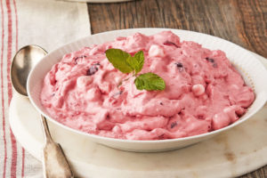 Cool Whip Fluffy Cran-Raspberry Salad