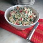 Karen Spinach & Red Bell Pepper Dip