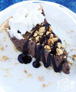 Silvia Dark Chocolate Peanut Butter Frozen Pie