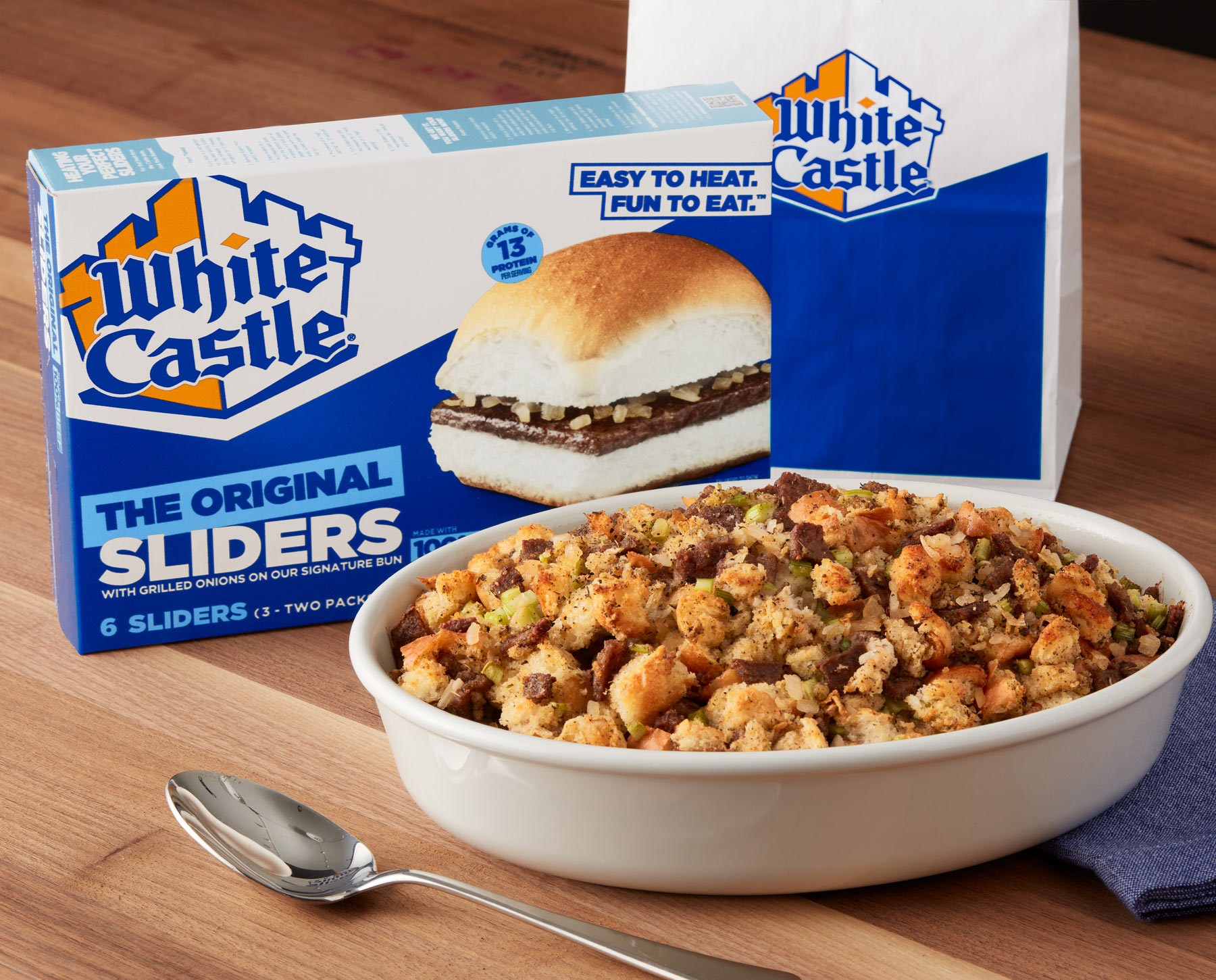 White Castle Original Slider Stuffing