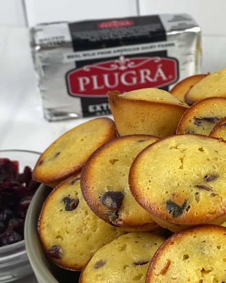 Mini Cranberry-Orange Muffins | Easy Home Meals