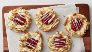 Pillsbury Strawberry Pretzel Thumbprint Cookies