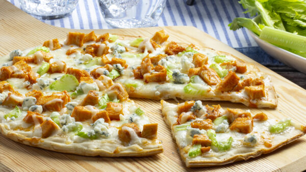 Guilt-Free Buffalo Chicken Pizza-H