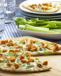 Guilt-Free Buffalo Chicken Pizza-V2