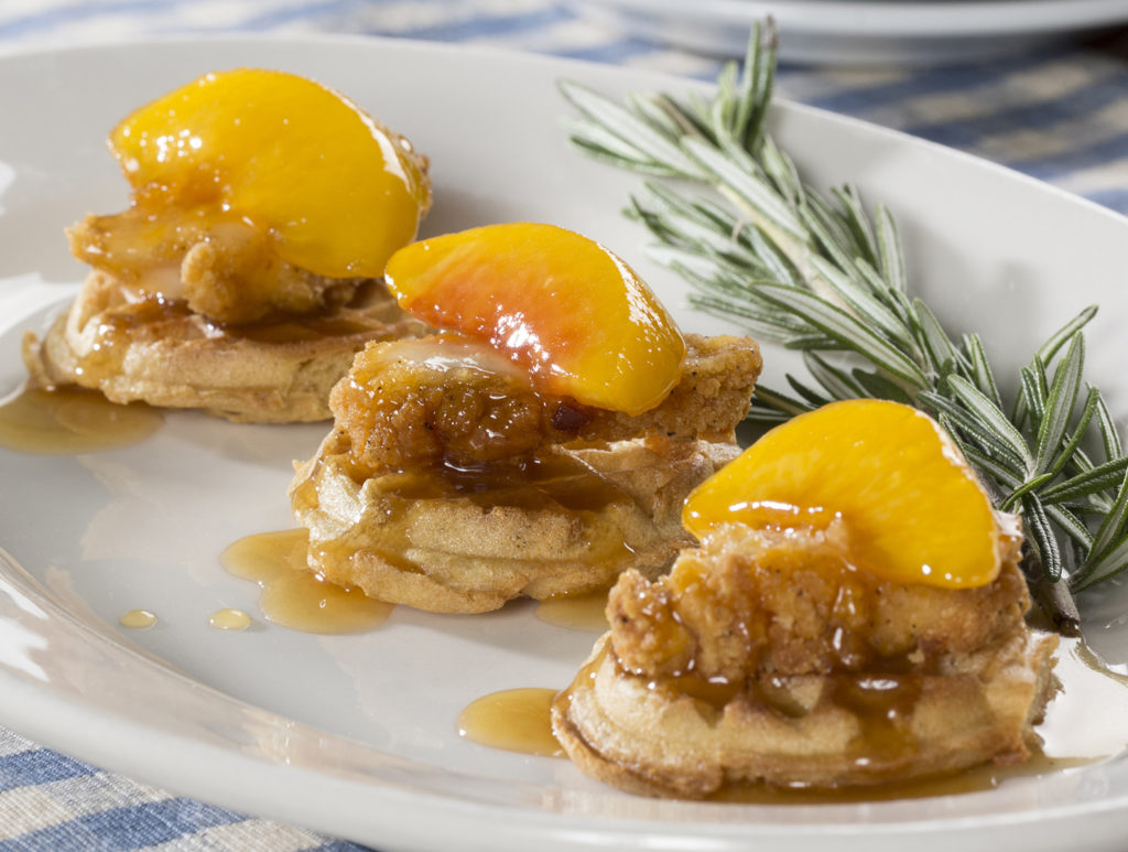 Southern Chicken and Waffle Bites