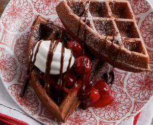 Daisy Black Forest Beligan Waffles