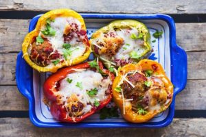 Farm Rich Cheesy Meatball Stuffed Peppers