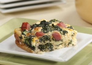 Pictsweet Spinach and Ham Breakfast Bake