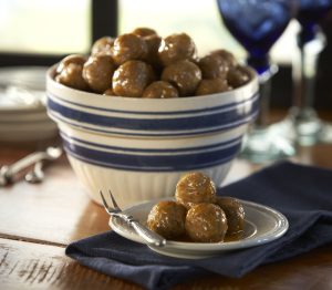 Rosina Crock Pot Honey Buffalo Meatballs