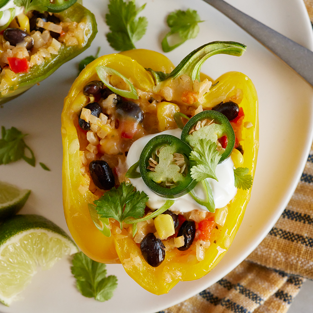 Ready-in-Minutes Stuffed Peppers