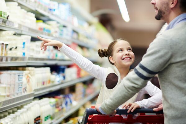 Dairy Aisle Daughter Dad