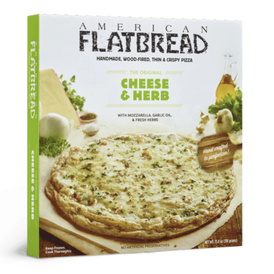 American Flatbread Cheese Herb Frozen Pizza