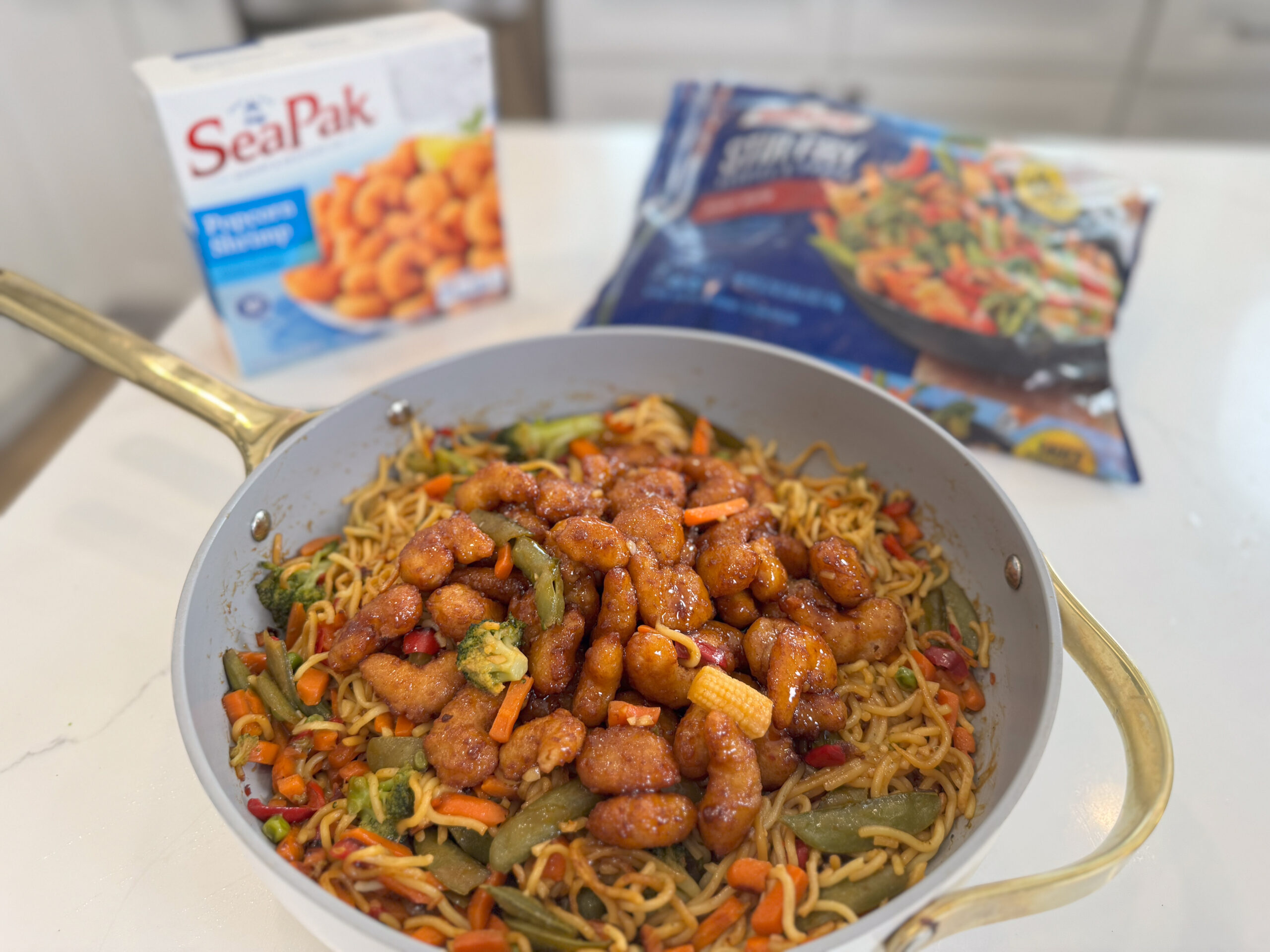 Orange Shrimp Stir Fry | Easy Home Meals