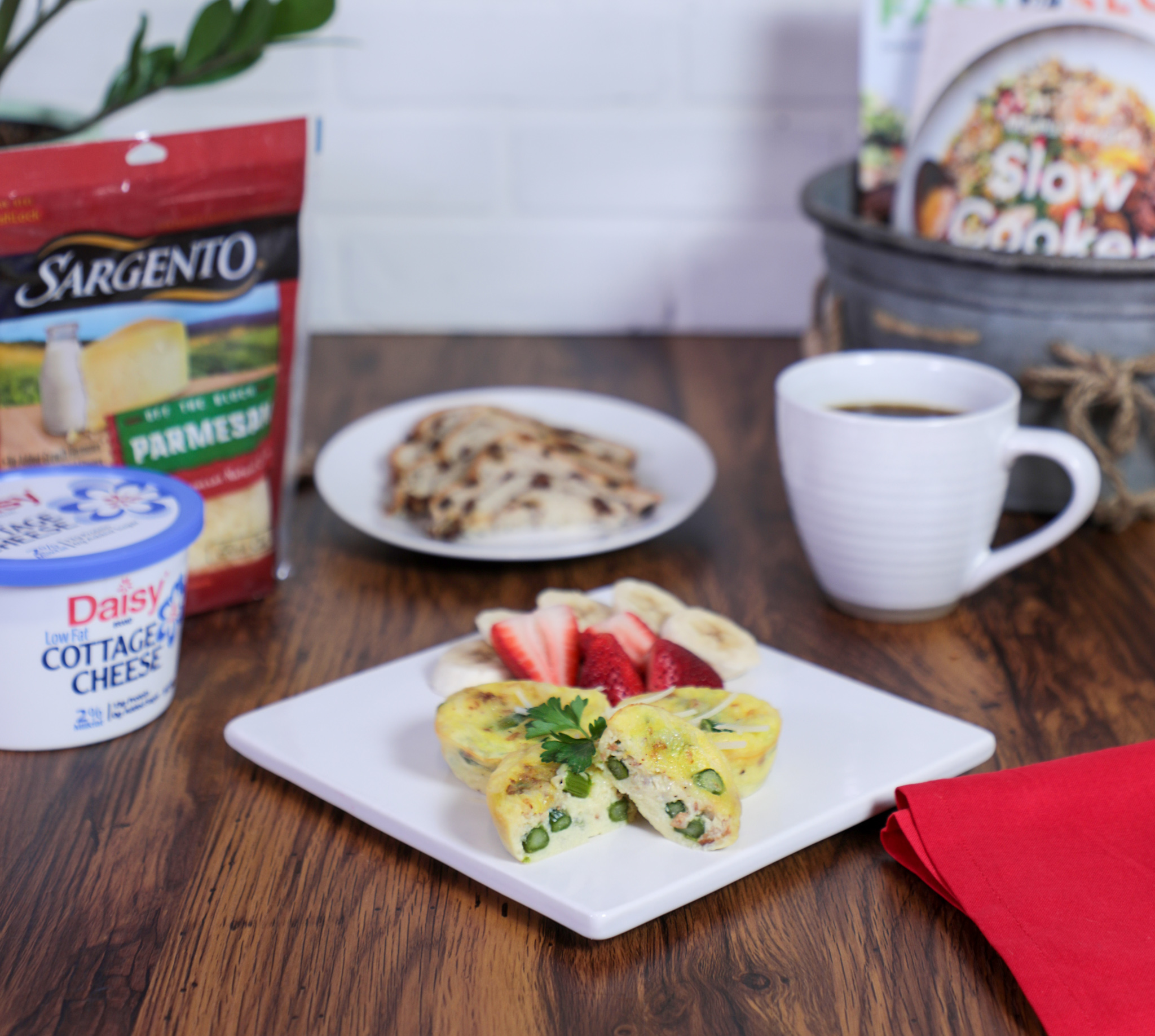 Asparagus and Parmesan Muffin Tin Egg Bites Easy Home Meals