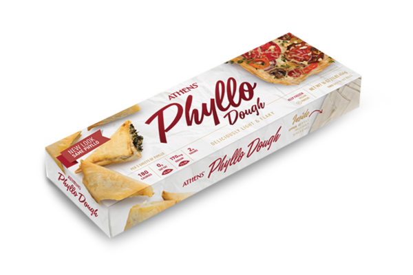 A package of Athens Phyllo Dough