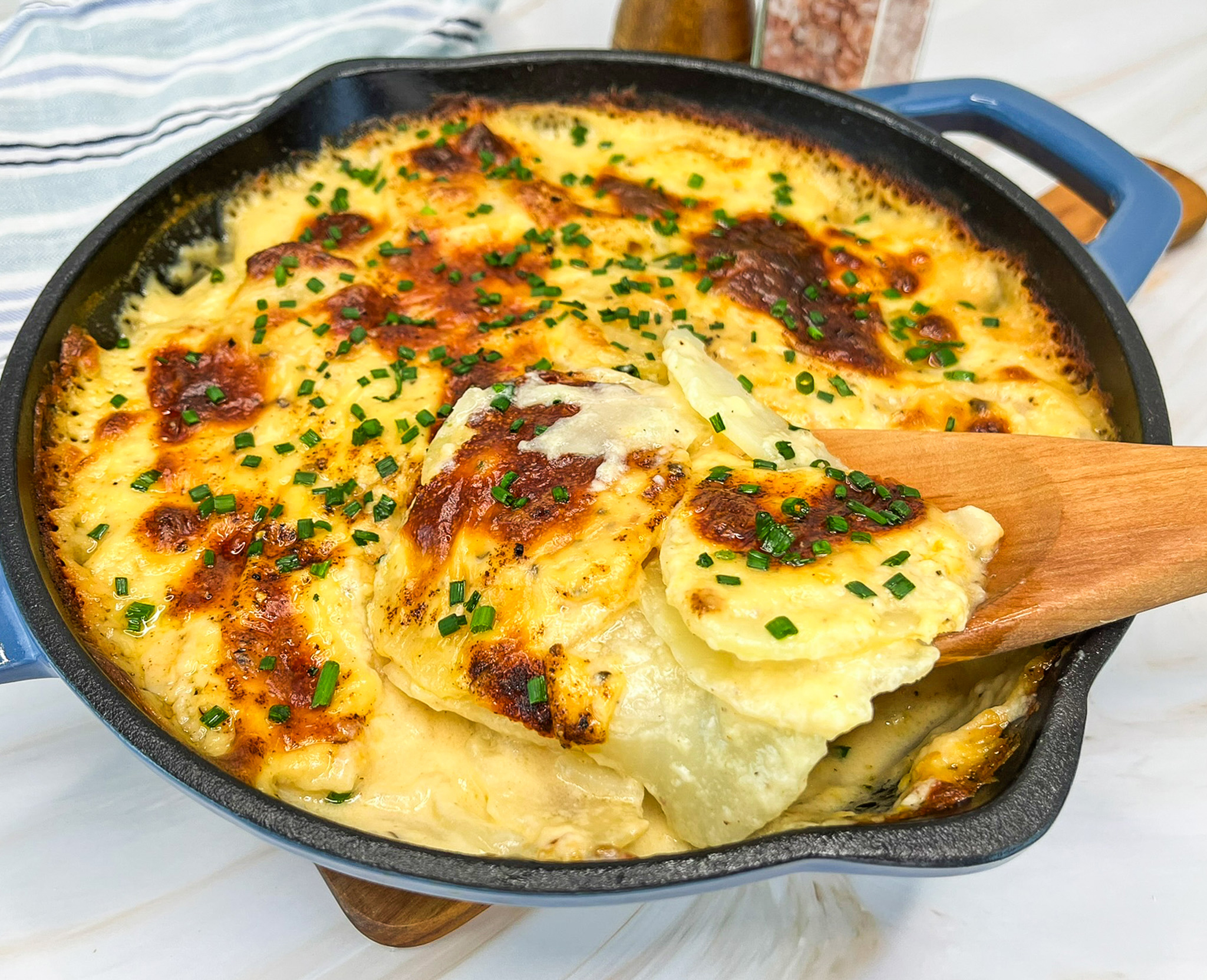 French Onion Potatoes au Gratin | Easy Home Meals
