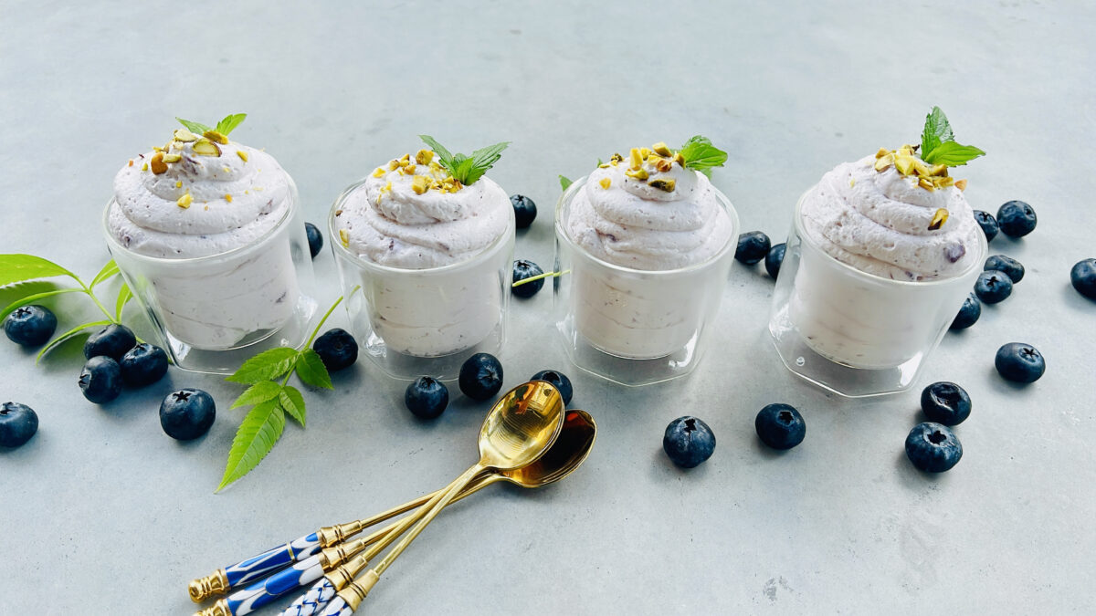 Blueberry Mousse