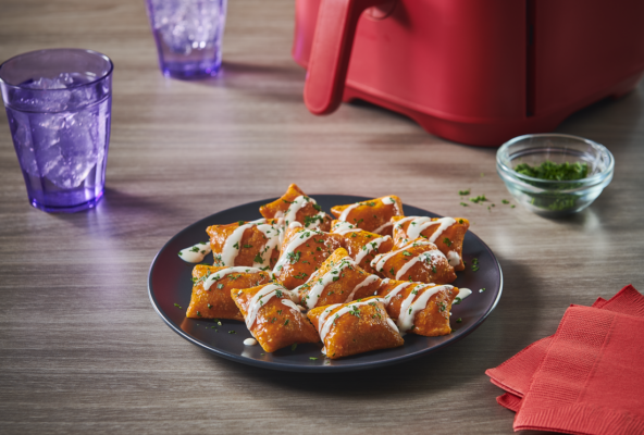 Buffalo Ranch Pizza Rolls