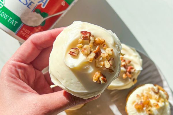 Carrot Cupcakes with Ricotta Frosting