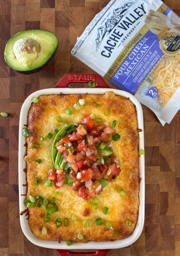 Cheesy Refried Bean Dip RZ