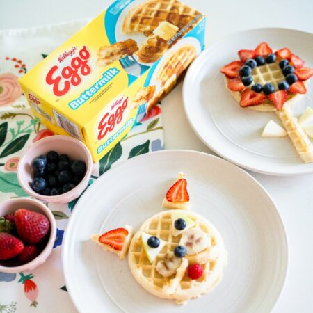 Chelsee Character Fruit Waffles