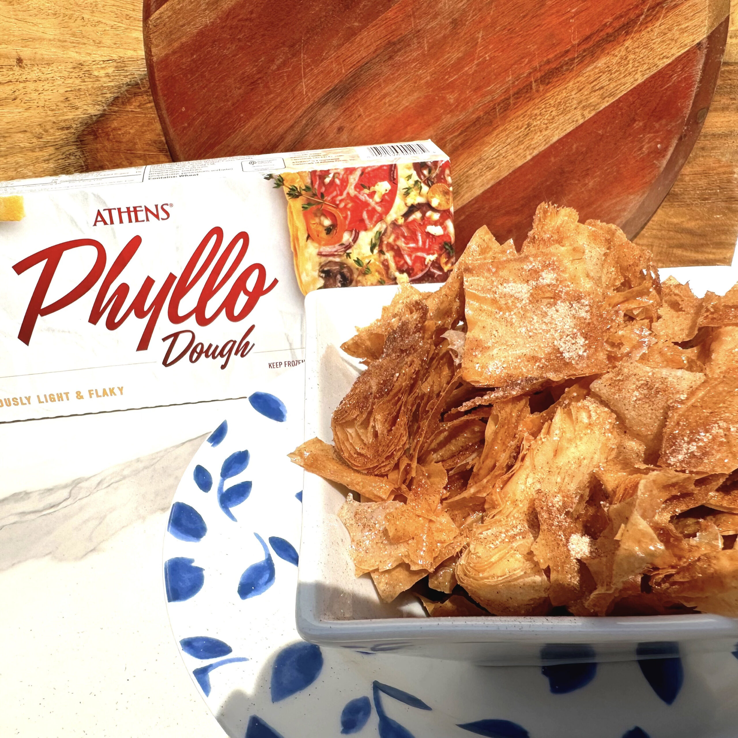 Cinnamon Sugar Phyllo Bite Recipe | Easy Home Meals