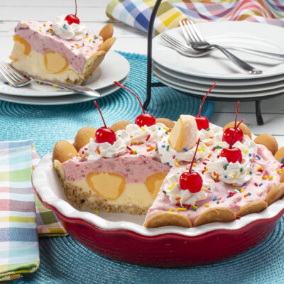 Cookie Crust Ice Cream Pie