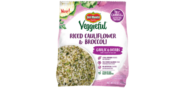 Del Monte® Veggieful™ Riced Cauliflower & Broccoli with Garlic & Herbs