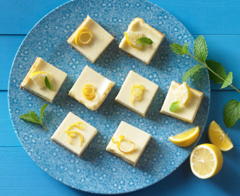 Daisy Lemon Cheesecake Bars