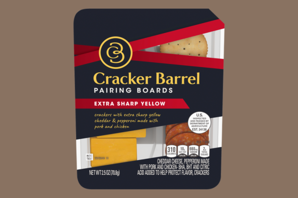 A pack  of cracker barrel pairing boards