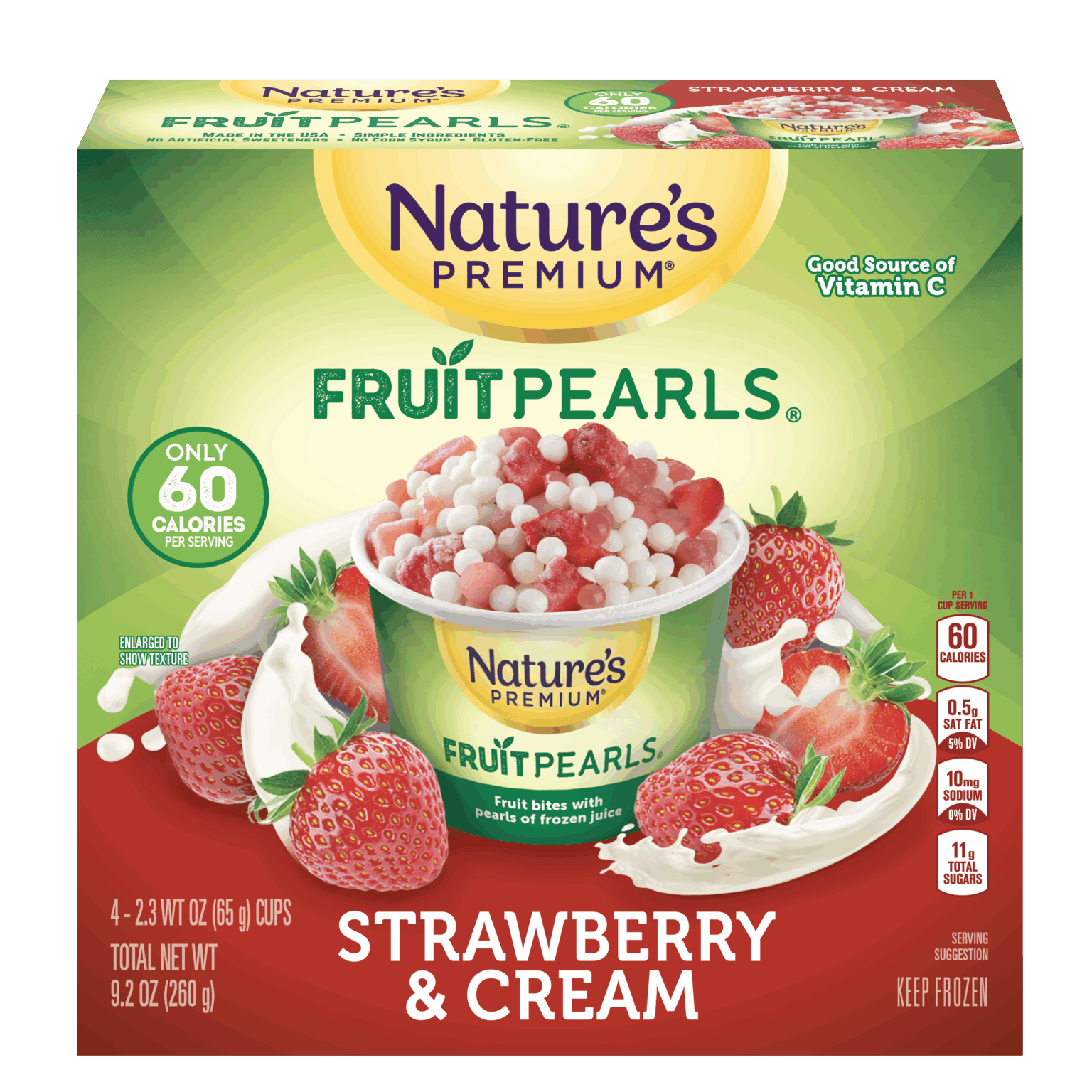 Nature’s Premium® Fruit Pearls® Breakfast Pancakes Easy Home Meals