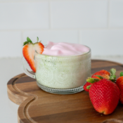 Strawberry Matcha Latte