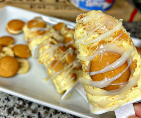 Banana Puddin' Pops