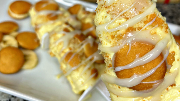 Banana Puddin' Pops