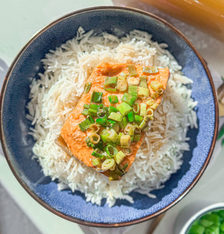 Healthy Baked Salmon Parcels in Orange Juice