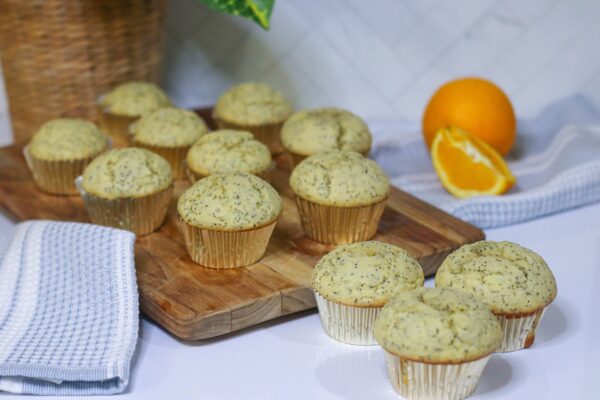 Kermillia Orange Poppyseed Muffins