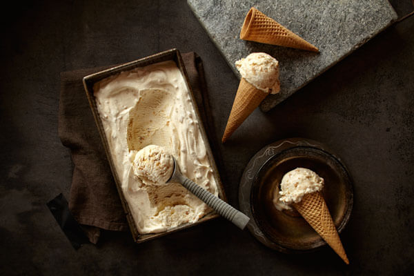 Brown Butter No Churn Ice Cream