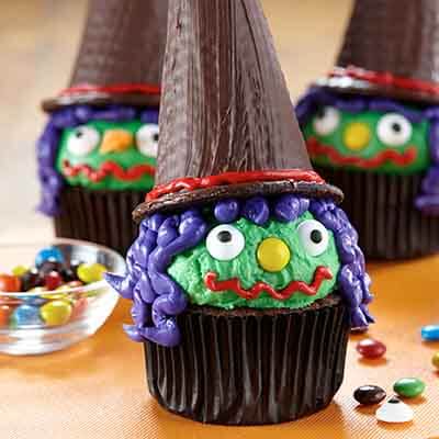Land O Lakes Halloween Witch Cupcakes