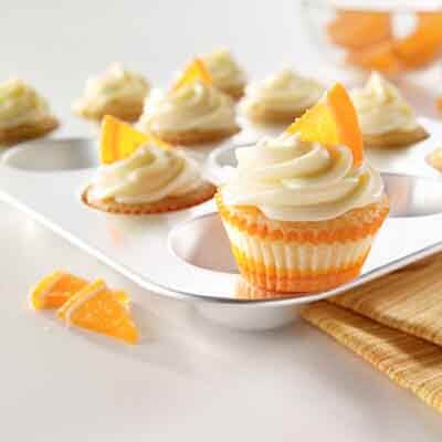 Land O Lakes Orange Petite Cupcakes