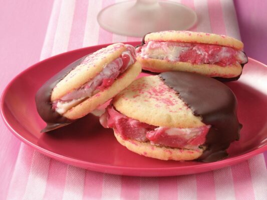 Land O Lakes Raspberry Frozen Yogurt Sandwiches