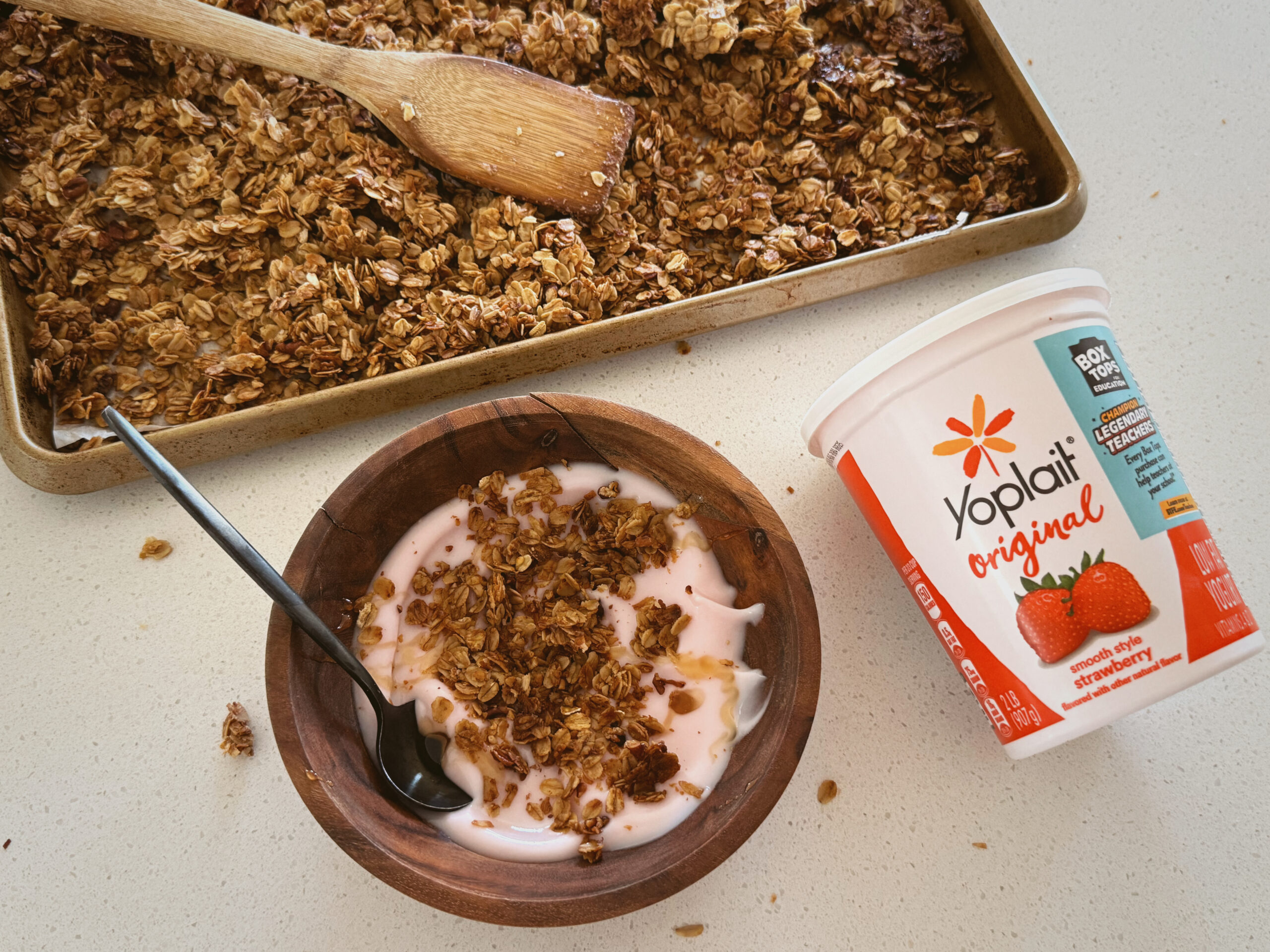 Large Batch Homemade Granola | Easy Home Meals