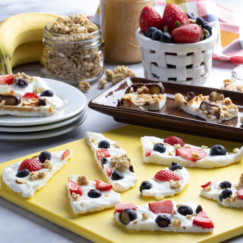 MFTK Berries & Granola Yogurt Bark