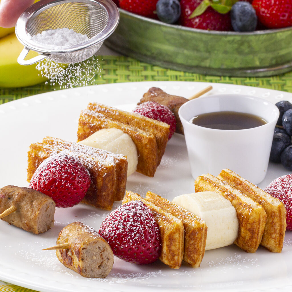 French Toast Kabobs