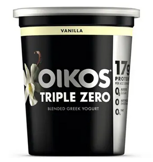 Oikos Triple Zero Vanilla Greek Yogurt