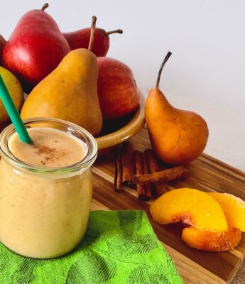 Karen RD Peach Pear Smoothie